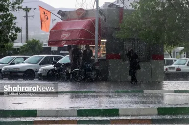 گزارش تصویری | بارش باران بهاری در مشهد (۲۶ فروردین ماه ۱۴۰۴)