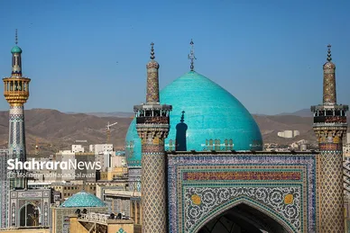 عکس‌هایی از آیین سنتی«صلا» همزمان با اولین روز ماه محرم در حرم مطهر رضوی