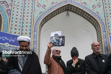 گزارش تصویری | مراسم تشییع پیکر ۸ شهید اقتدار ایران اسلامی در مشهد (۱۳ اسفند ۱۴۰۴)