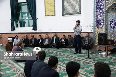 گزارش تصویری | دیدار مردمی نمایندگان مردم مشهد در مجلس شورای اسلامی با ساکنان شهرک مهرگان مشهد
