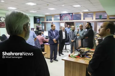 گزارش تصویری | بازدید شماری از مدیران دستگاه‌های دولتی از موسسه فرهنگی شهرآرا (۱۴ مرداد ۱۴۰۴)