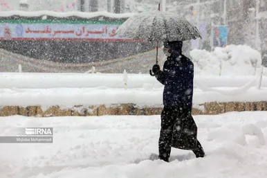ایران زیباست | بارش برف در رشت