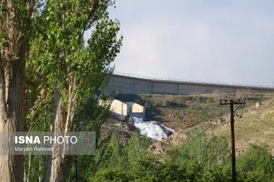 گزارش تصویری | سد اکباتان همدان سر ریز کرد