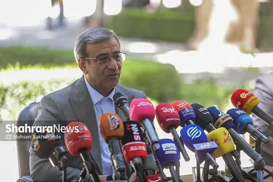 گزارش تصویری | نشست خبری استاندار خراسان رضوی در آرامگاه فردوسی