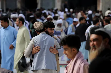 نماز عید فطر در مسجد جامع هرات