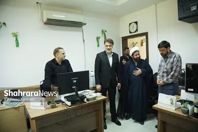 بازدید جمعی از مسئولین شهری و استانی مشهدمقدس از موسسه فرهنگی شهرآرا (۴) (۱۷ مرداد ۱۴۰۳)