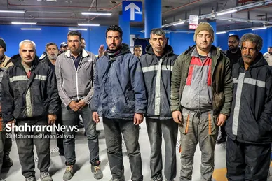 بهره‌برداری از پارکینگ هوشمند هشت‌آباد در میدان شهدا مشهد
