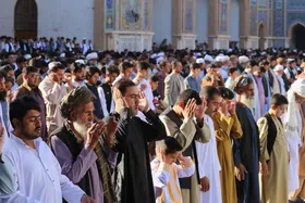 عکس&zwnj;هایی از برگزاری نماز عید قربان در شهرهای مختلف افغانستان