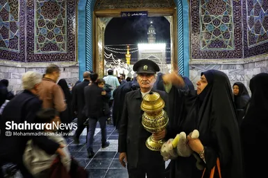 بازگشایی صحن انقلاب حرم مطهر رضوی در آستانه نیمه شعبان