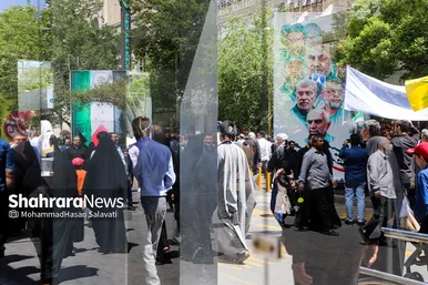 راهپیمایی روز جهانی قدس در مشهد