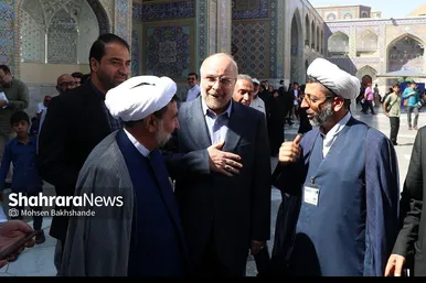 شرکت رئیس مجلس در مرحله دوم انتخابات چهاردهمین دوره ریاست‌جمهوری