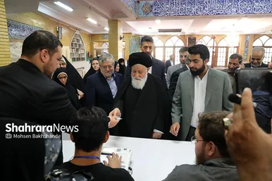 عکس‌هایی از مرحله دوم انتخابات چهاردهمین دوره ریاست‌جمهوری در مشهد (۱)