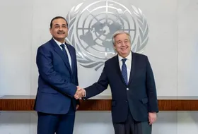 رییس ستاد ارتش پاکستان و دبیرکل سازمان ملل درباره افغانستان گفت&zwnj;وگو کردند