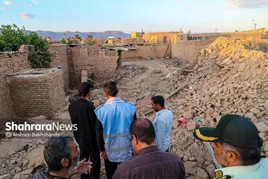 زلزله ۵ ریشتری در شهر کاشمر در استان خراسان رضوی