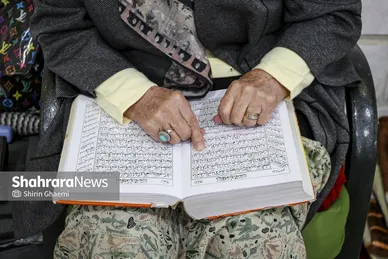 گزارش تصویری | اعتکاف مادر و فرزندی در مشهد