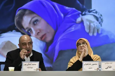 گزارش تصویری | فتوکال و نشست خبری فیلم «خاتی» با حضور سارا بهرامی و آناهیتا افشار