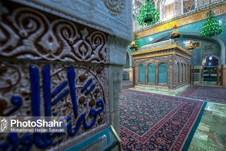 ویدئو | ضریح مطهر امام رضا (ع) غبارروبی شد
