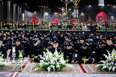 عکس| آیین خطبه‌خوانی شب شهادت امام رضا علیه السلام (۱۳ شهریور ۱۴۰۳)