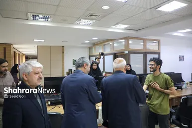 گزارش تصویری | بازدید استاندار خراسان رضوی و رییس شورای اسلامی شهر مشهد از موسسه فرهنگی شهرآرا