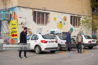 گزارش تصویری | اسکان زائران نوروزی در مدارس مشهد