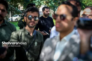 گزارش تصویری | صحنه شهادت ۲ بسیجی در مشهد بازسازی شد