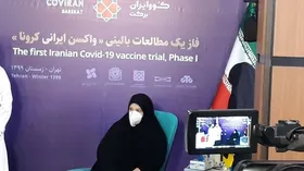 اولین داوطلب دریافت واکسن کرونای ایرانی + فیلم و تصاویر