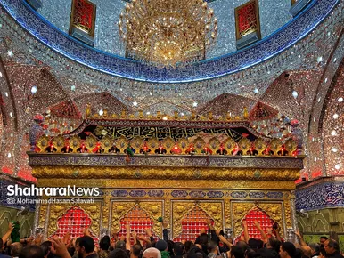 کربلای معلی در شب زیارتی سیدالشهدا امام حسین(ع)