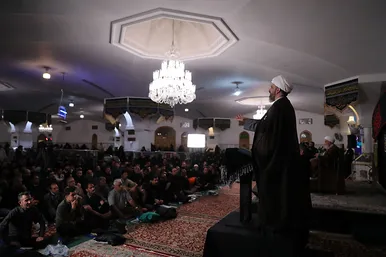 مراسم احیای ناشنوایان در حرم مطهر امام رضا(ع) 
