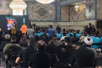 مراسم بدرقه کاروان پارالمپیک ایران در حرم امام‌رضا(ع) برگزار شد | ورزشکاران در محضر امام رئوف سوگند یاد کردند + فیلم