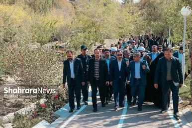 افتتاح بوستان «شهربانو» ویژه بانوان در باغ وکیل آباد