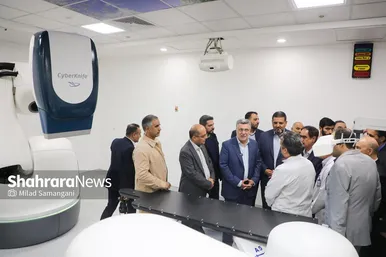گزارش تصویری | افتتاح ۳۳ پروژه بهداشتی، درمانی، دانشجویی و فرهنگی با حضور وزیر بهداشت در خراسان رضوی