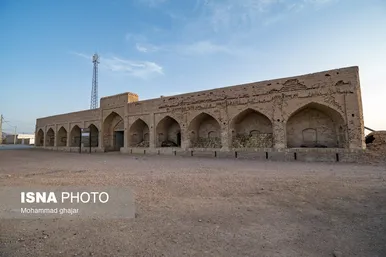 کاروانسرای روستای قاسم آباد در شهرستان بجستان خراسان رضوی