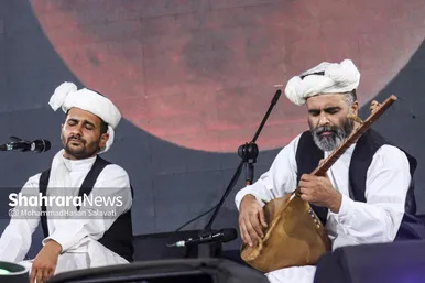 گزارش تصویری | ویژه‌برنامه «رصد ماه سرخ» در بوستان کوهسنگی مشهد