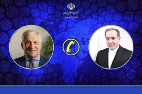 گفت&zwnj;وگوی تلفنی وزرای امور خارجه ایران و ایتالیا (یکم مرداد ۱۴۰۴)