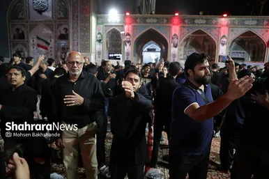 گزارش تصویری | «حسینیه حرم» میزبان عزاداران هندوستانی و پاکستانی