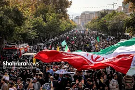 راهپیمایی مردم مشهد در محکومیت جنایت تروریستی در حرم مطهر شاهچراغ (ع)
