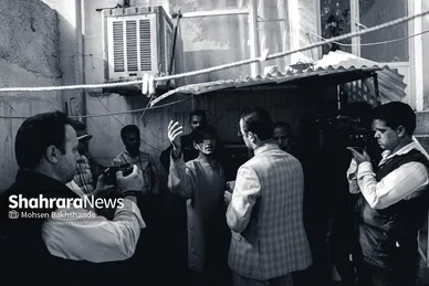گزارش تصویری | بازسازی صحنه قتل در خیابان نامجو مشهد