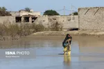 عکس/ سیل در منطقه «دشتیاری» سیستان و بلوچستان
