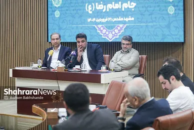 گزارش تصویری | نشست خبری مسابقات بین المللی دوومیدانی جام امام رضا علیه السلام
