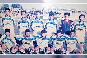 قاب خاطره / عکسی تیمی از پیام مقاومت