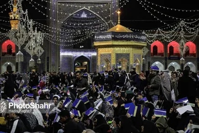 گزارش تصویری | مراسم احیای دومین شب قدر ۱۴۰۳ در حرم مطهر امام رضا (ع)