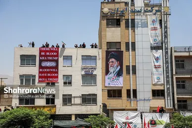 گزارش تصویری | تشییع پیکر امام شهید در تهران (۱۵ تیر ۱۴۰۵) - ۳
