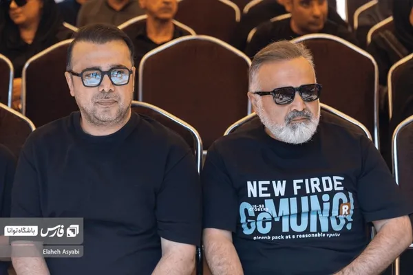 خاکسپاری مادر داریوش فرضیایی برگزار شد + تصاویر