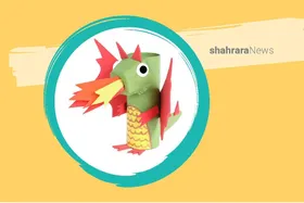 آموزش کاردستی | خان سوم؛ اژدها