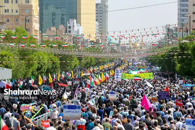 راهپیمایی روز جهانی قدس در مشهد