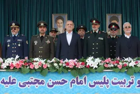 مراسم دانش&zwnj;آموختگی دانشگاه علوم انتظامی با حضور رئیس جمهور آغاز شد (۱۶ دی ۱۴۰۳) + فیلم | پزشکیان: نیروهای مسلح زینت و دژ محکم جامعه هستند
