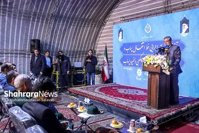آغاز عملیات اجرایی خط انتقال و احداث مخزن ۵۰ هزار متر مکعبی ذخیره پساب در میدان آزادگان مشهد