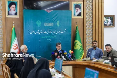 نشست خبری قائم‌مقام تولیت آستان قدس رضوی