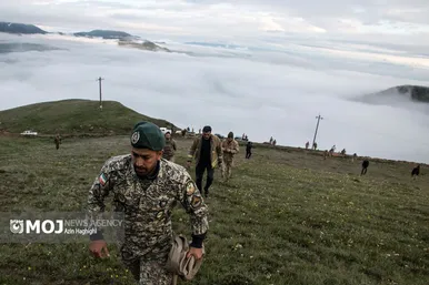 عکس‌هایی از محل سانحه برای بالگرد حامل رئیس جمهور