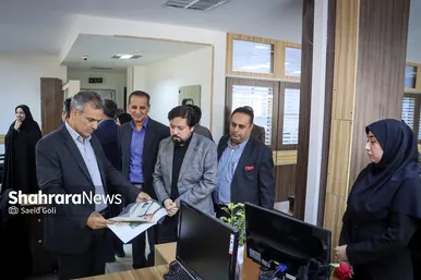 گزارش تصویری | بازدید مدیران استانی و شهری از روزنامه شهرآرا به مناسبت روز خبرنگار - ۳